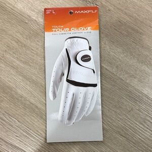 Youth Tour Glove - White